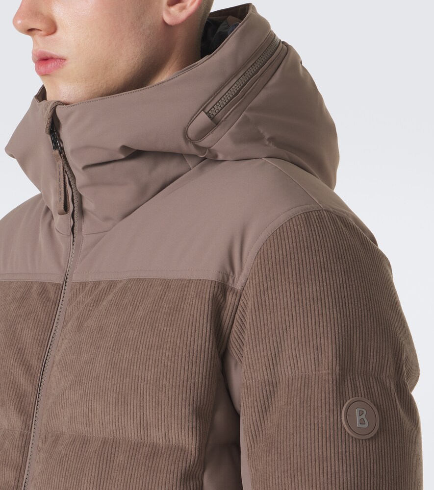Corsin Corduroy Down Ski Jacket