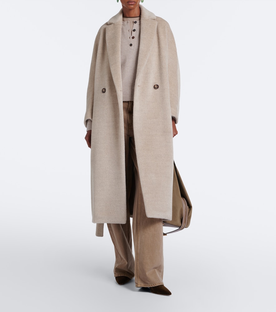 'S Max Mara Alpaca And Wool Wrap Coat