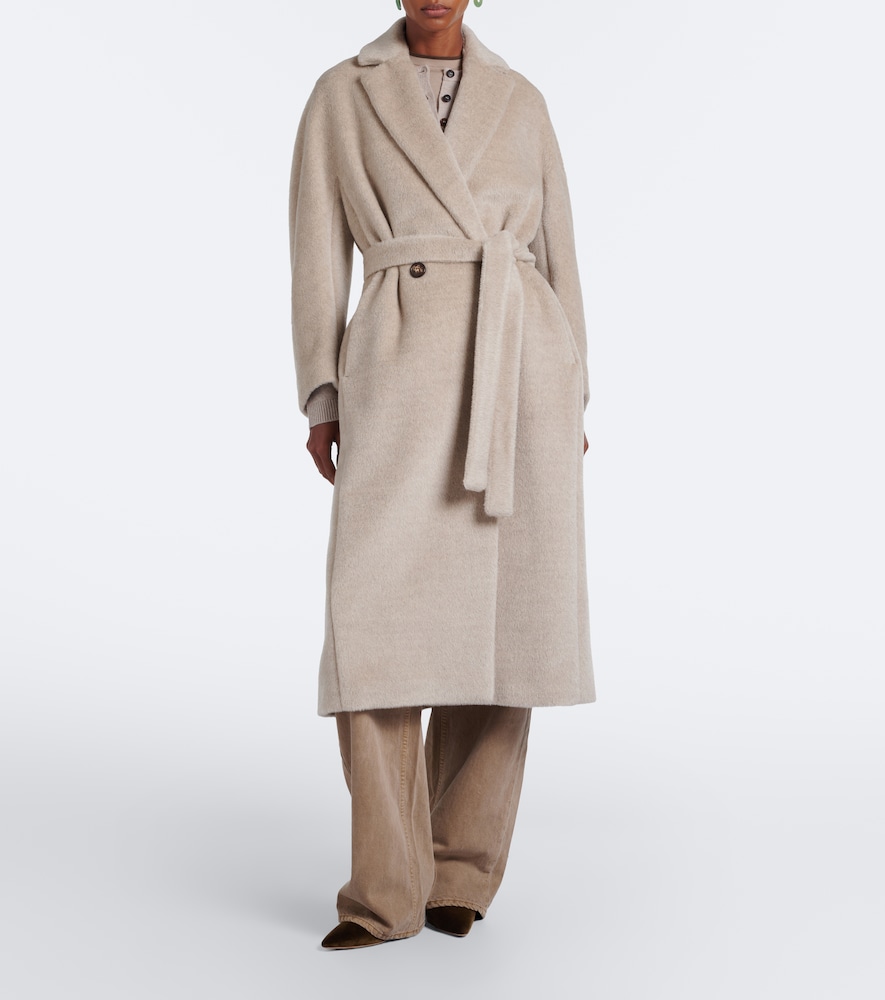 'S Max Mara Alpaca And Wool Wrap Coat