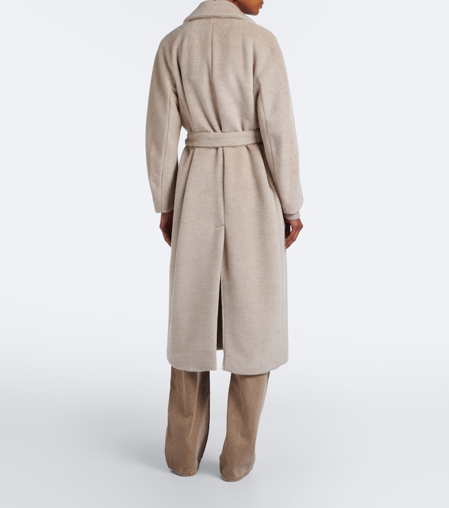 'S Max Mara Alpaca And Wool Wrap Coat