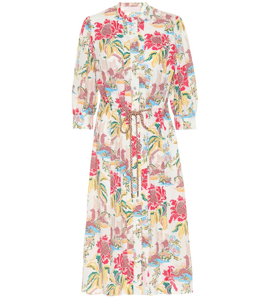 Click to view more detailed imagery on our partner's website Peter Pilotto Printed CrÊpe Shirt Dress In Multicoloured