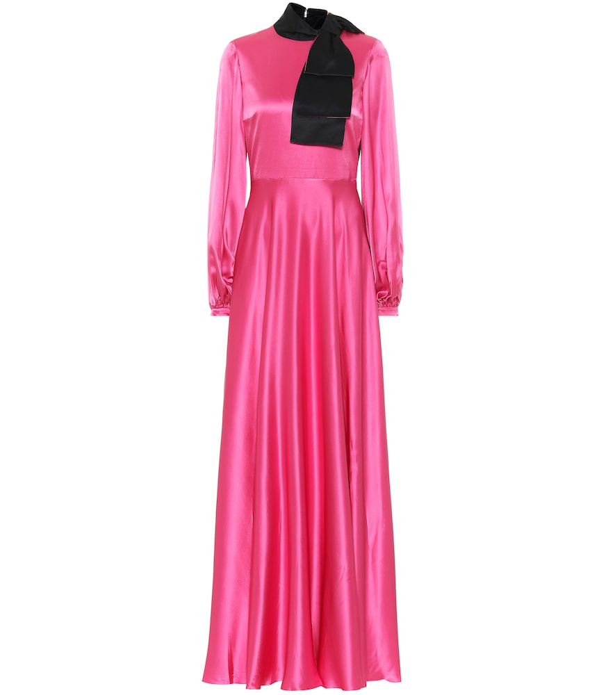 Lela silk-satin gown by ROKSANDA 