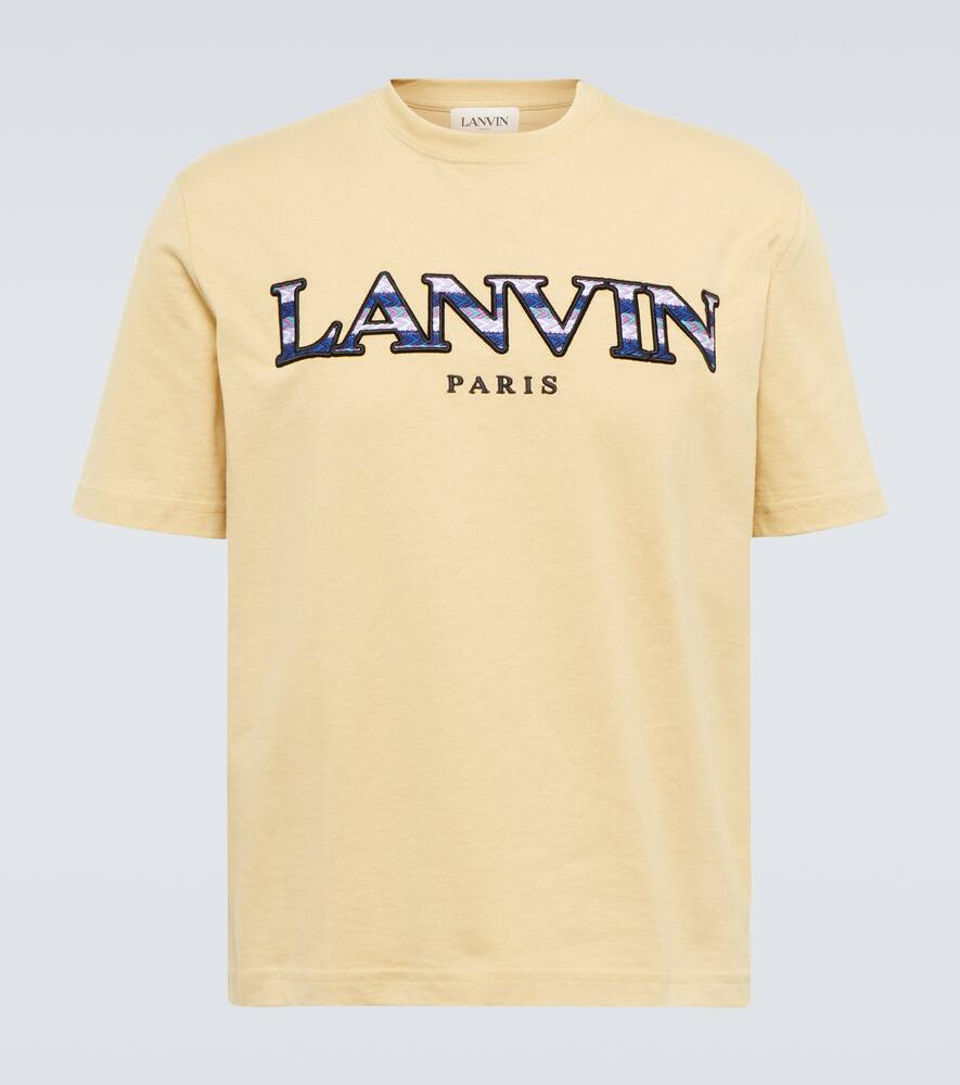 Lanvin Logo cotton jersey T-shirt