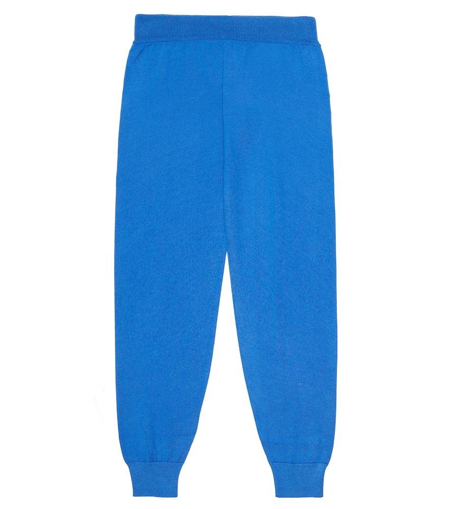The Row Kids Louie cashmere and silk sweatpants