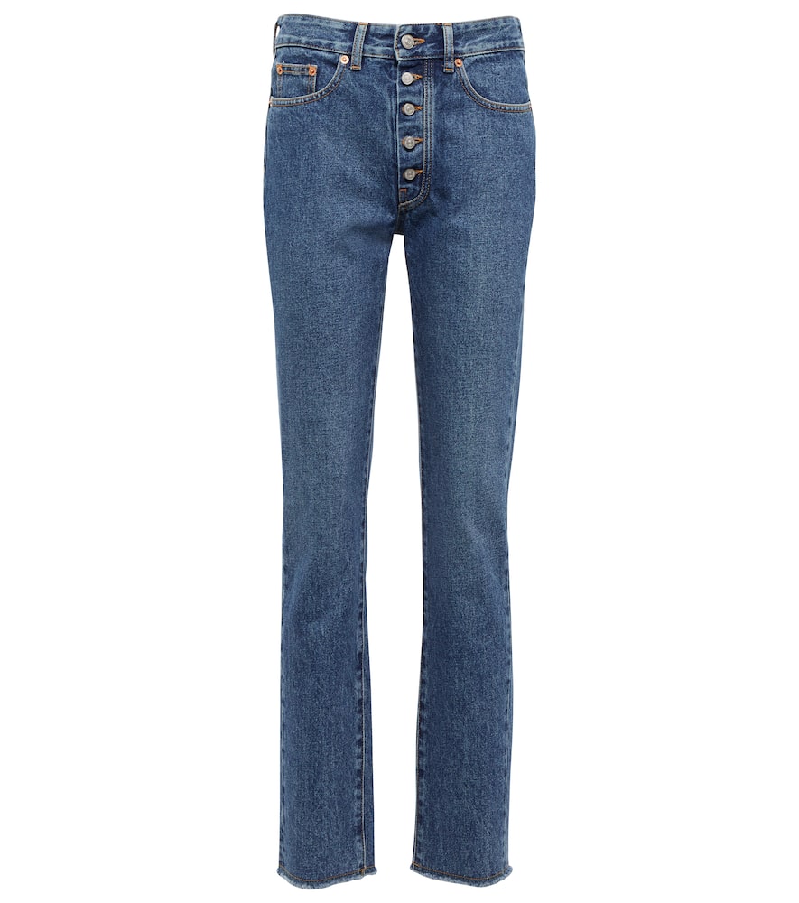 MM6 Maison Margiela High-rise slim jeans