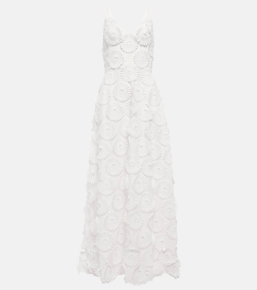 Elie Saab Floral appliqué gown