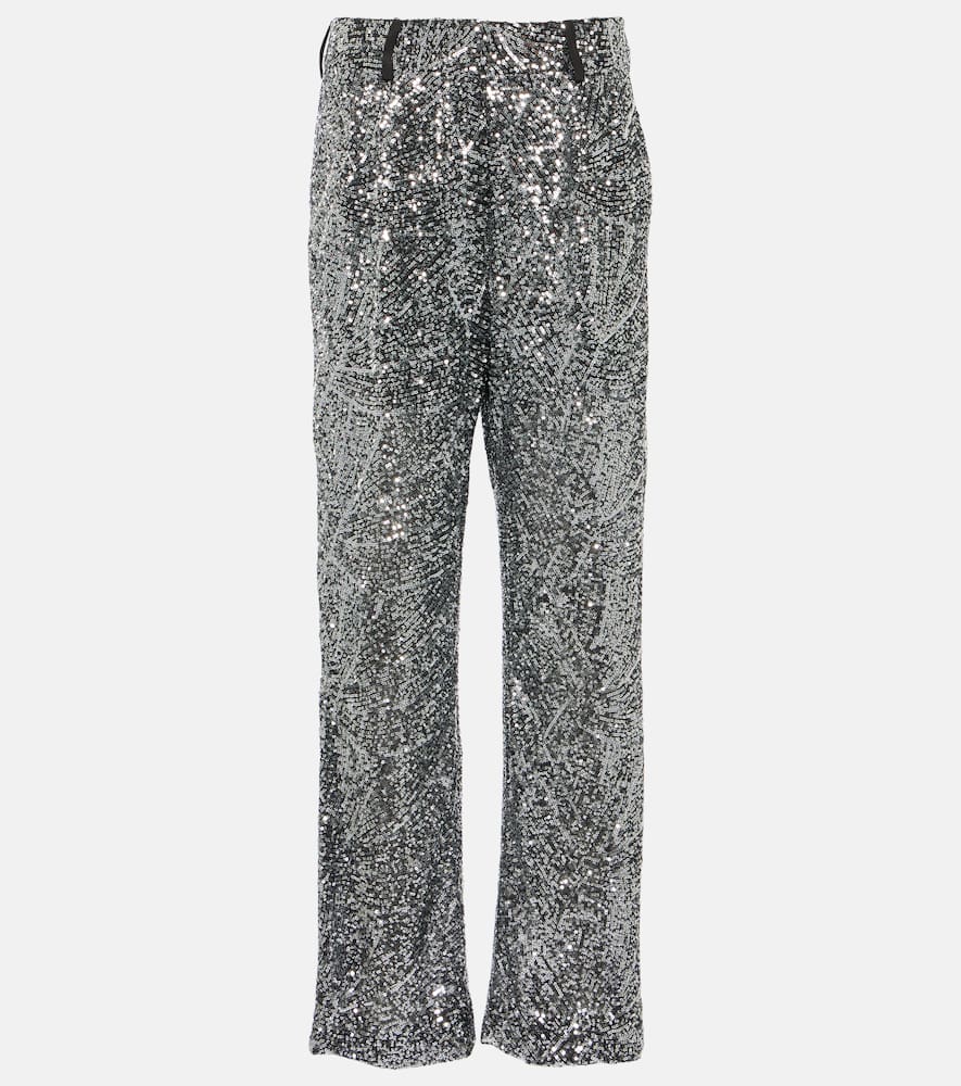 Blaze Milano Blazé Milano Fox sequined straight pants