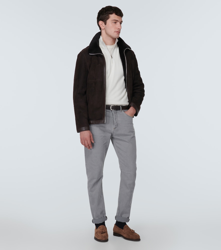 Cashmere Half-Zip Sweater
