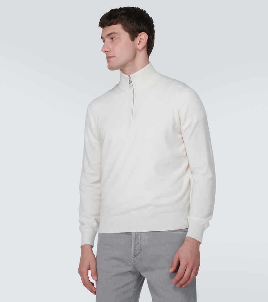 Cashmere Half-Zip Sweater