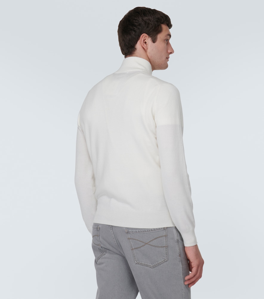 Cashmere Half-Zip Sweater