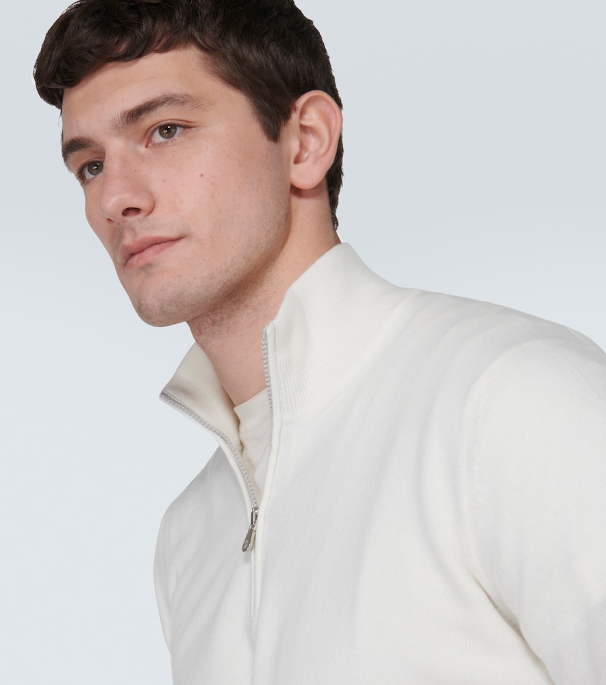 Cashmere Half-Zip Sweater