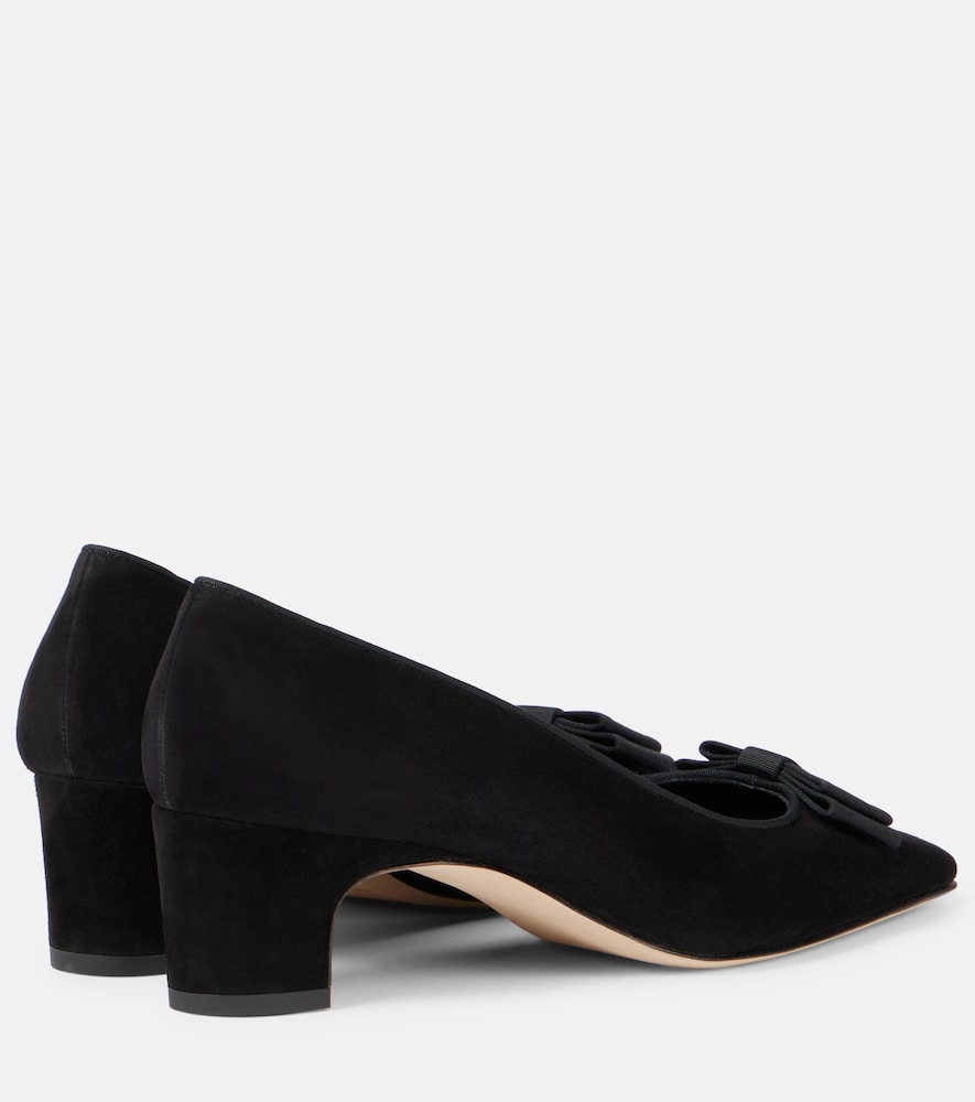 Reador Bow-Detail Suede Pumps