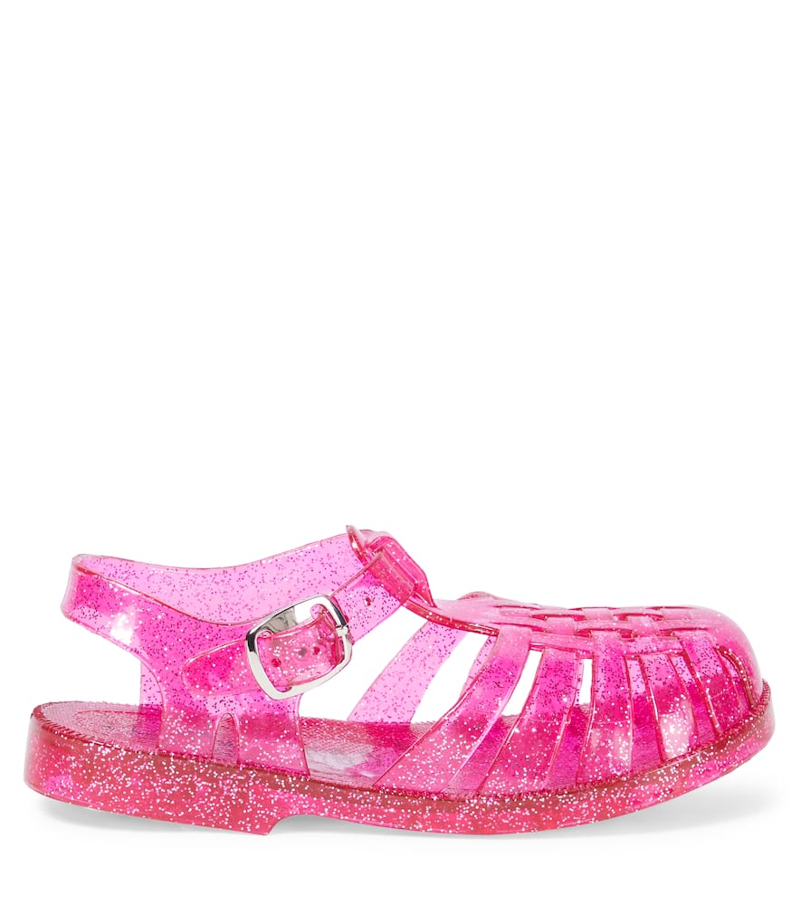 Konges Slojd Nea Glitter Sandals In Pink