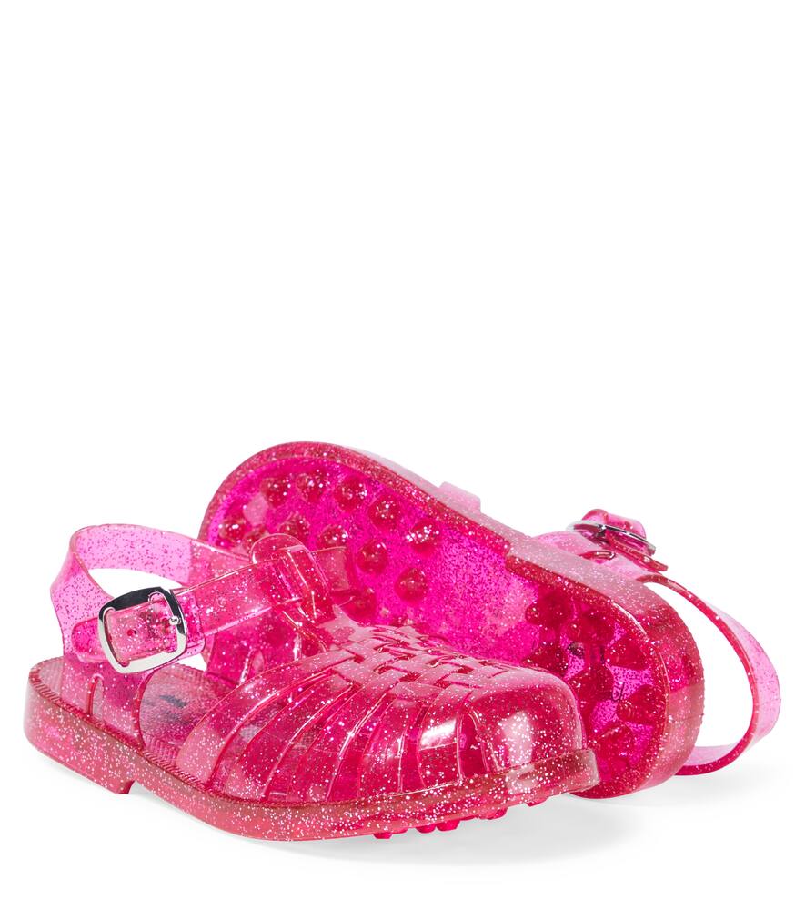 Konges Slojd Nea Glitter Sandals In Pink