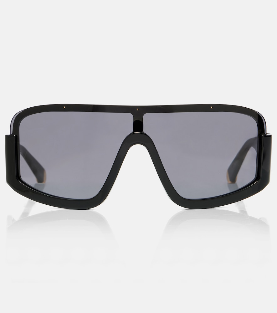 Stella McCartney Logo flat-top sunglasses