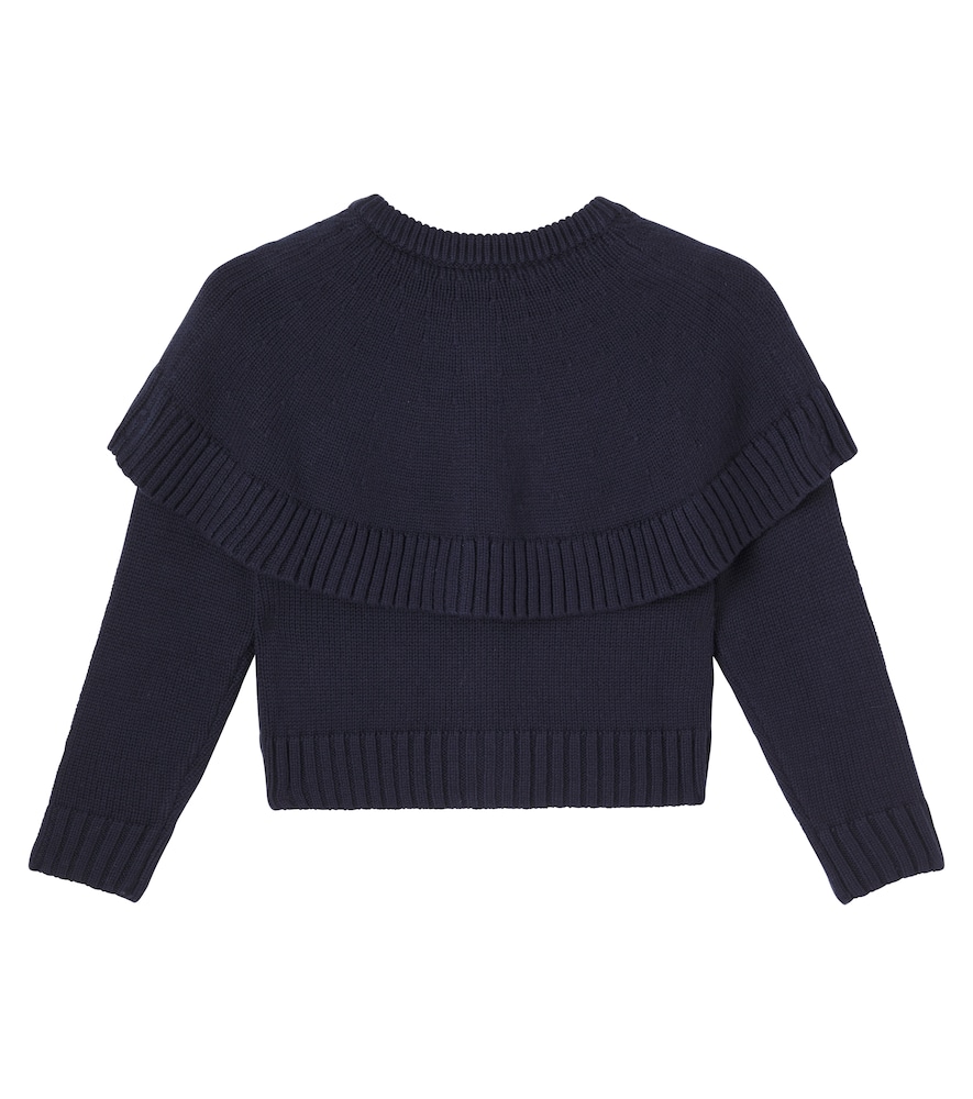  Chloe Kids Chloé Kids Cardigan Aus Baumwolle Und Wolle 