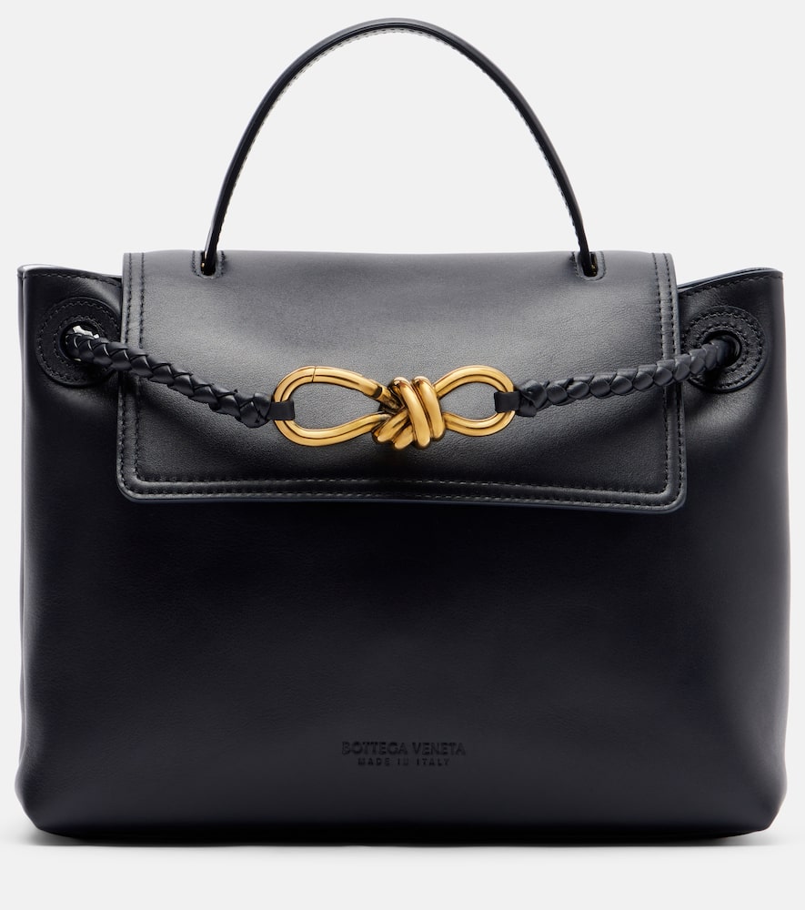 Bottega Veneta Ciao Ciao Small Leather Tote Bag In Black