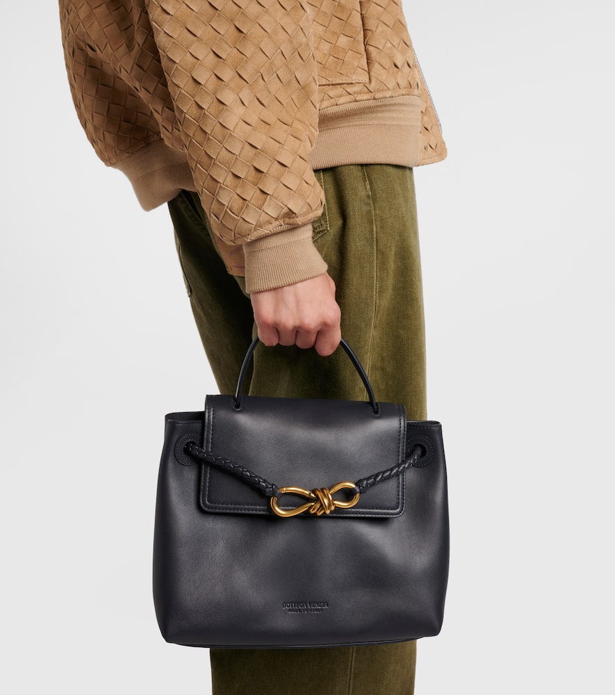 Bottega Veneta Ciao Ciao Small Leather Tote Bag In Black