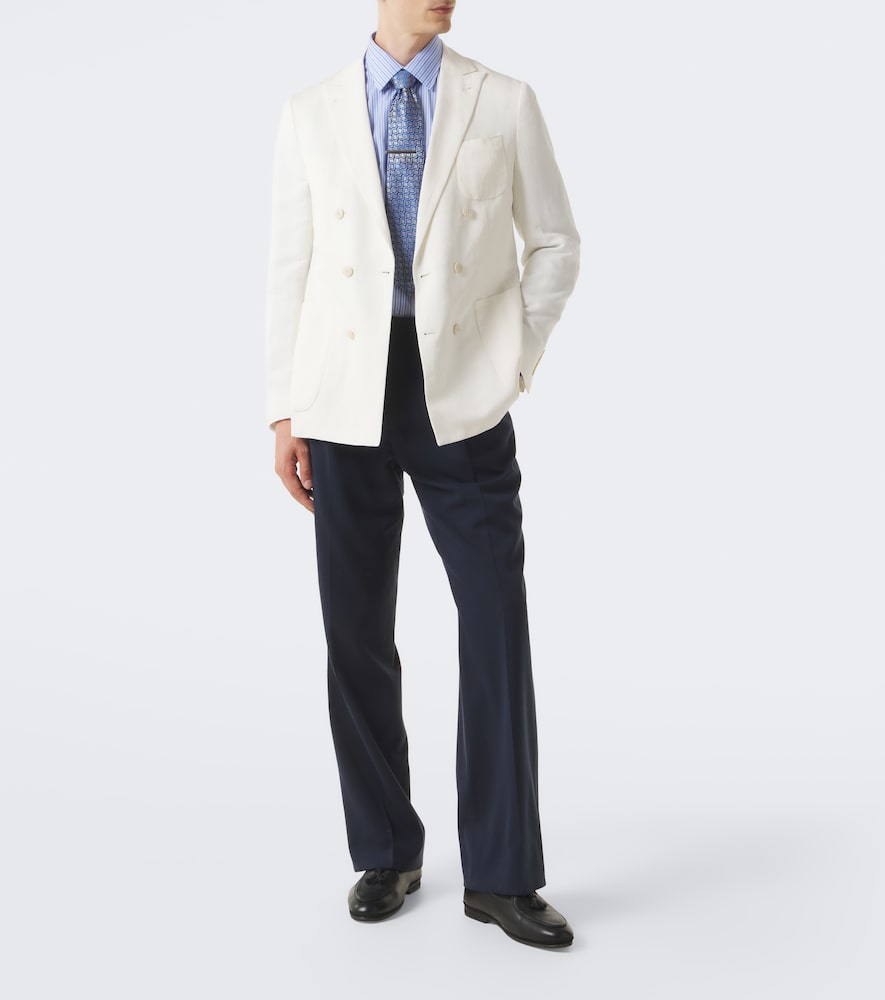 Striped Cotton Poplin Shirt