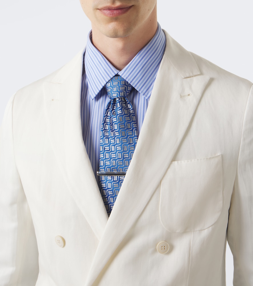 Striped Cotton Poplin Shirt