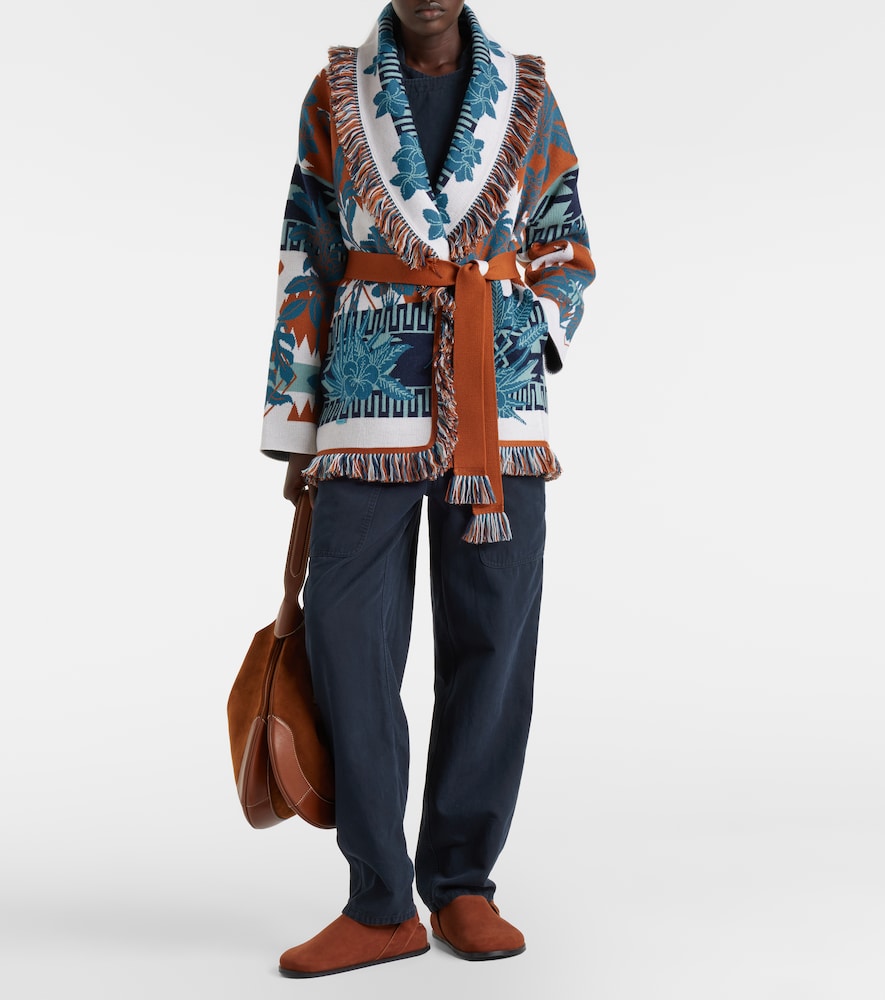  Alanui Alanui Cardigan Island Soul Aus Jacquard 