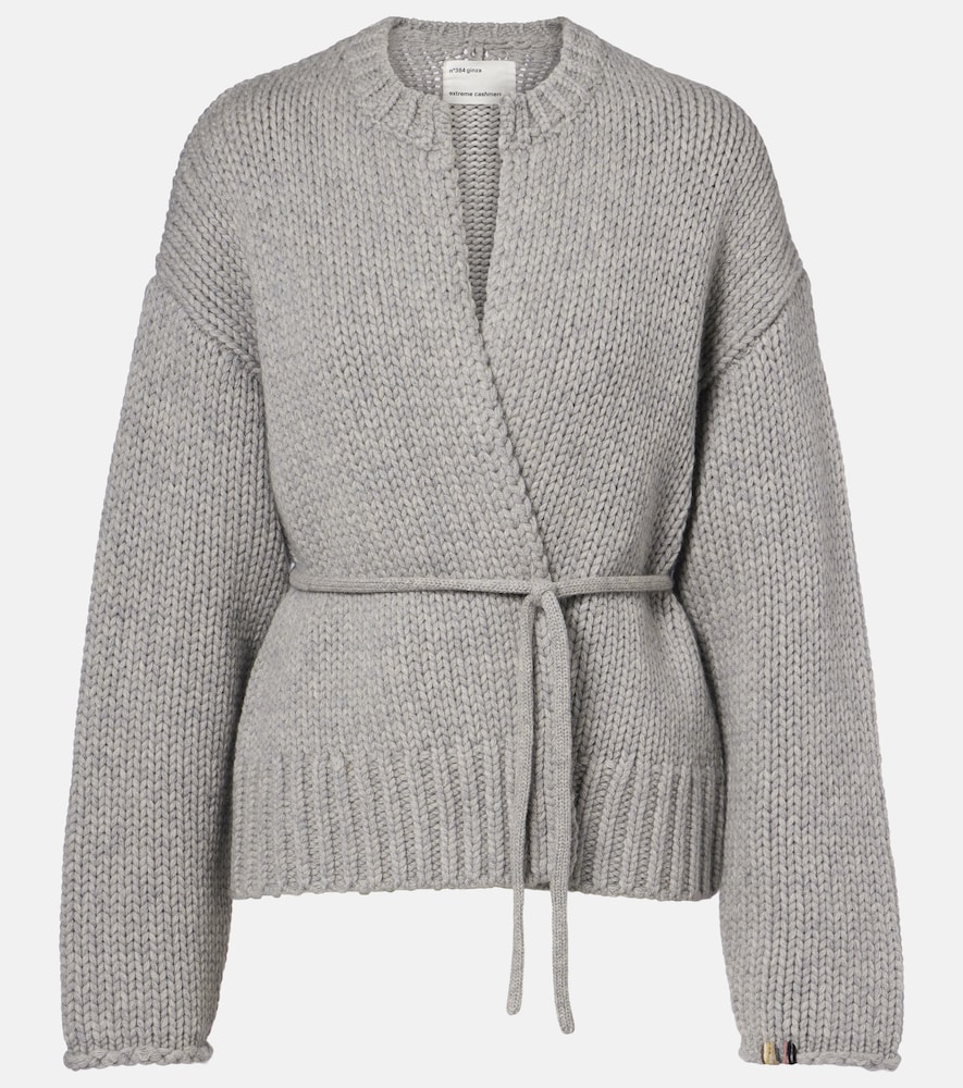 Extreme Cashmere Ginza cashmere wrap cardigan