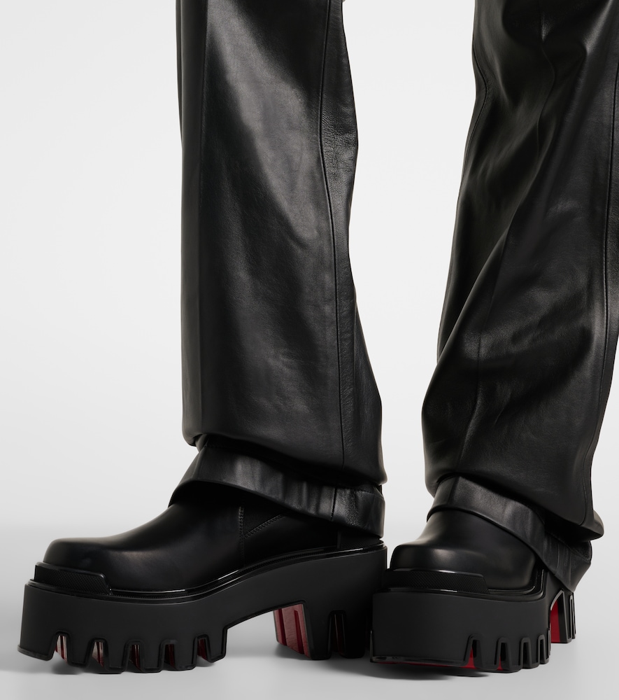 Christian Louboutin Marchacroche leather Chelsea boots