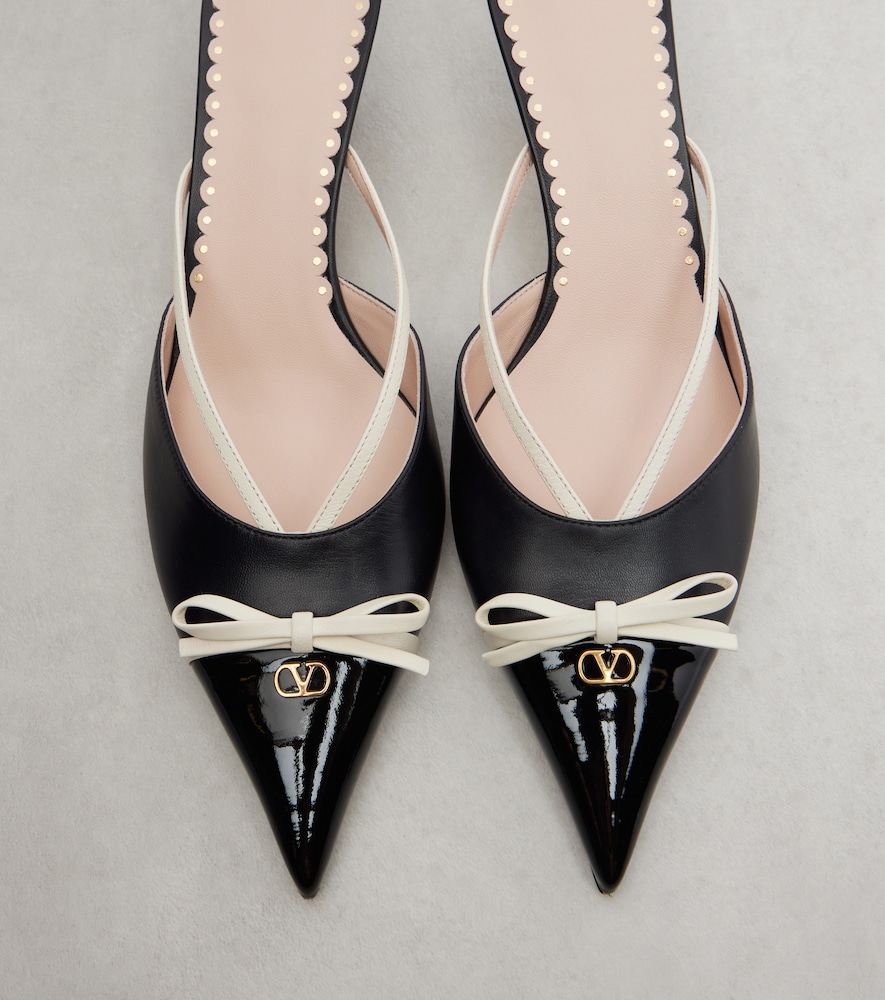  Valentino Garavani Valentino Garavani Mules Vlogo Signature Aus Leder 