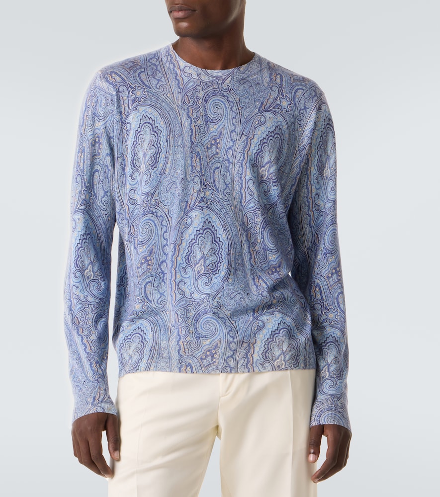  Etro Etro Pullover Aus Seide Und Kaschmir 