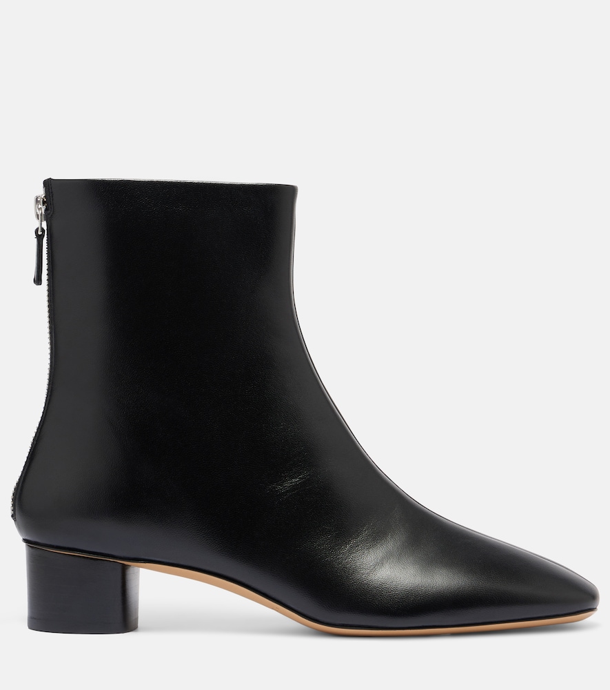 Le Monde Béryl Carole Leather Ankle Boots