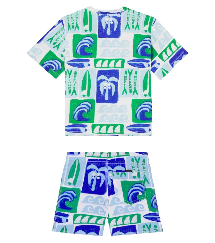  Fabula Fã¡bula Printed T-shirt And Shorts Set 