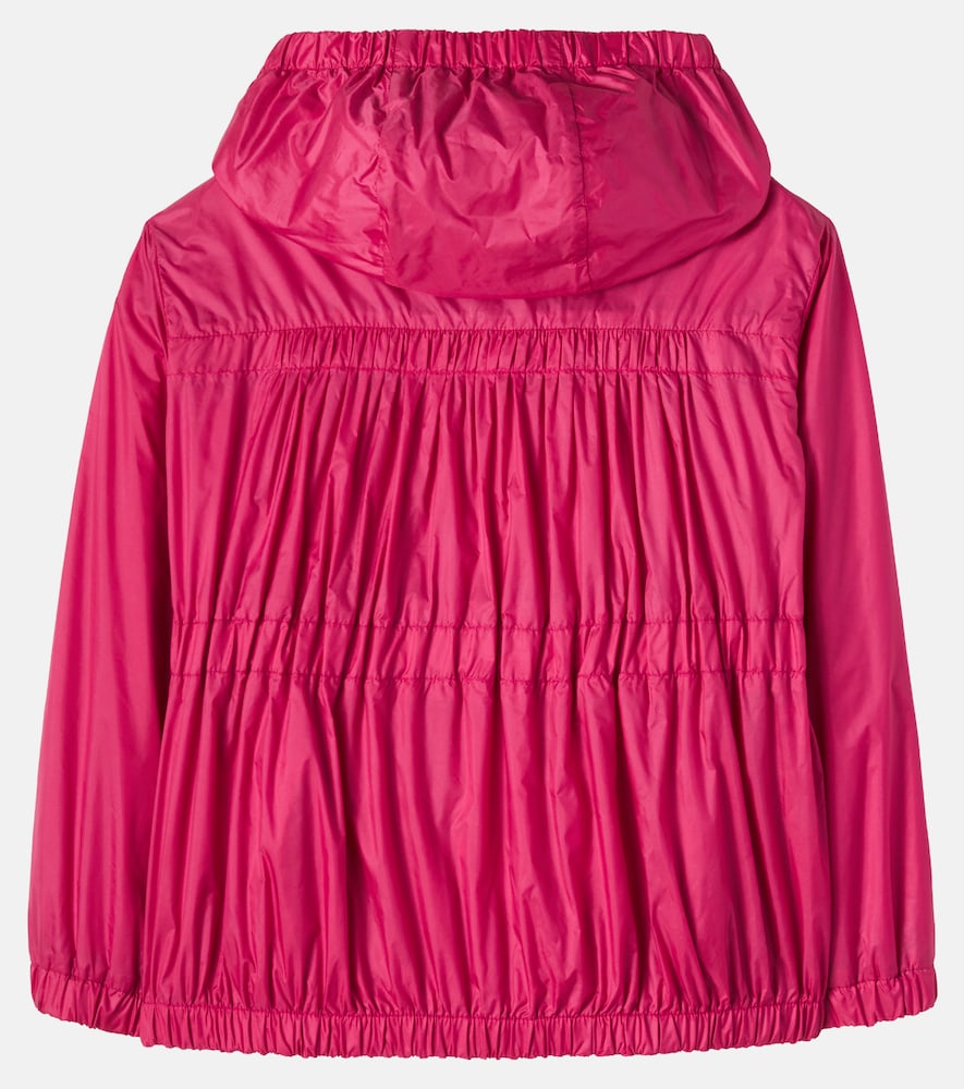  Moncler Enfant Moncler Enfant Aulne Gathered Hooded Jacket 