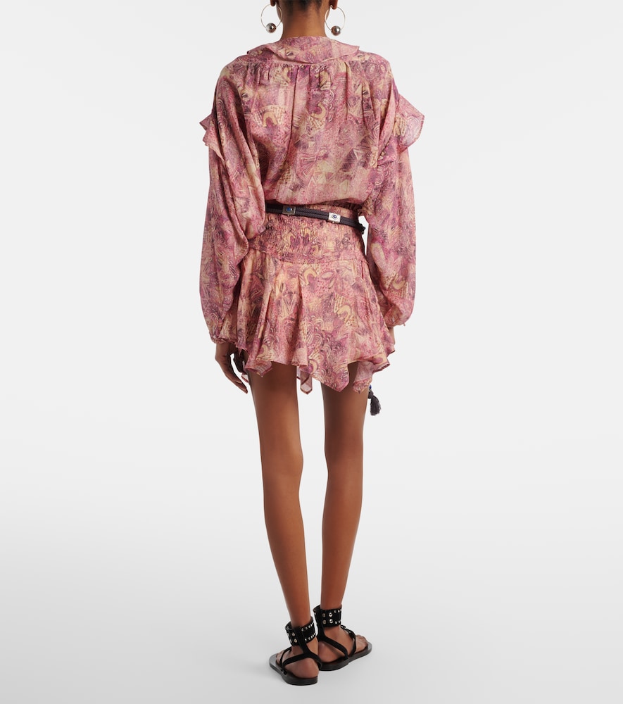  Isabel Marant Isabel Marant Minirock Ceiva Aus Seide 