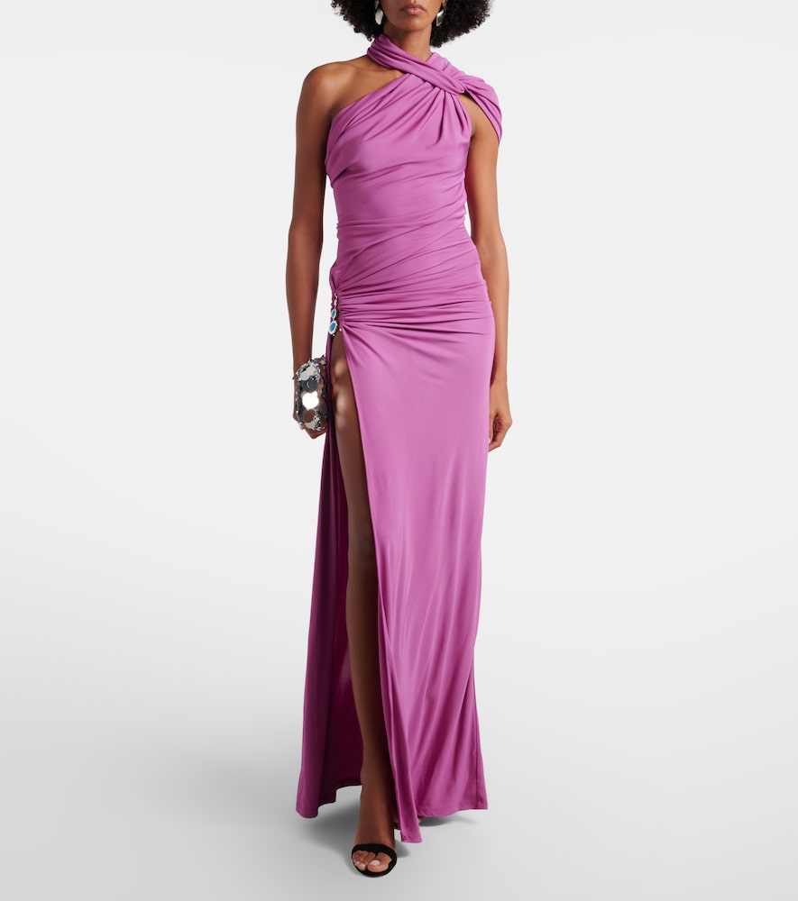  Christopher Esber Christopher Esber Verzierte Robe Aus Jersey 