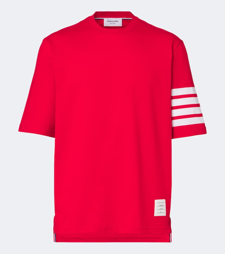 4-Bar Cotton Jersey T-Shirt