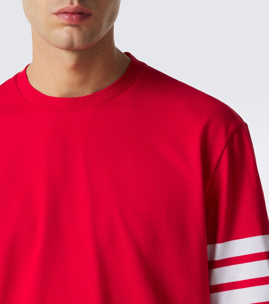 4-Bar Cotton Jersey T-Shirt