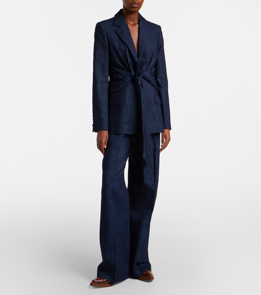 Gabriela Hearst Grant denim blazer