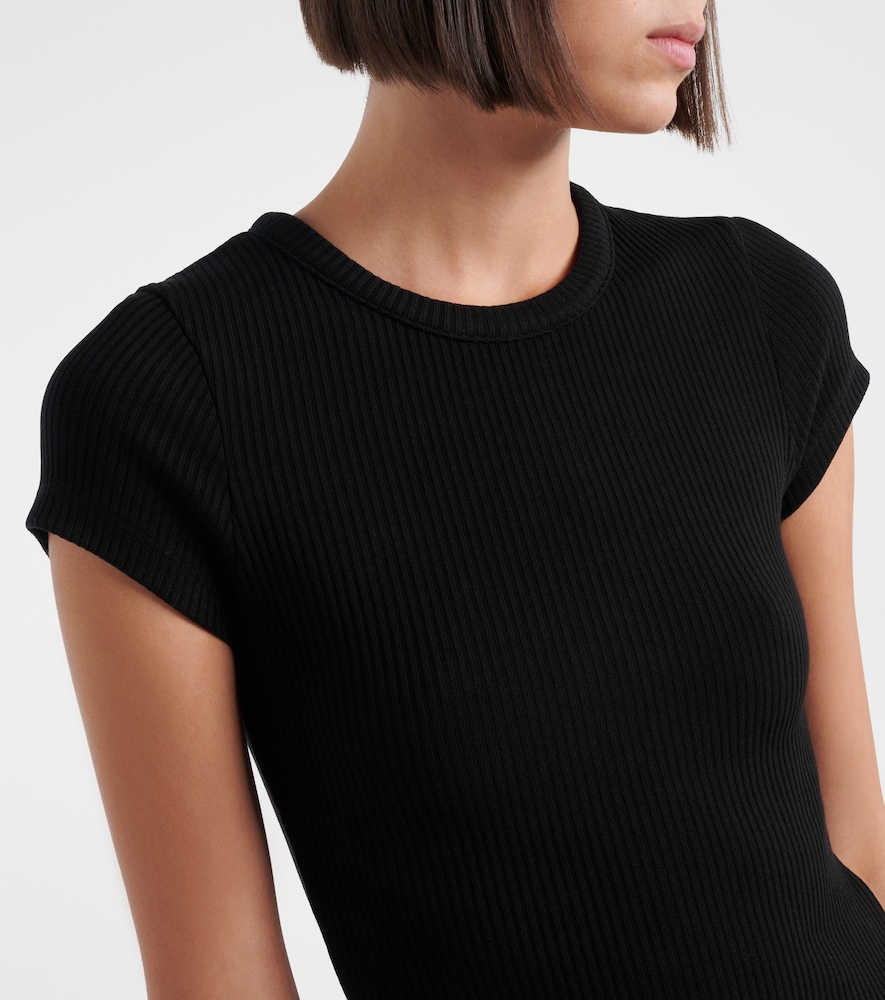 Nello Ribbed-Knit T-Shirt