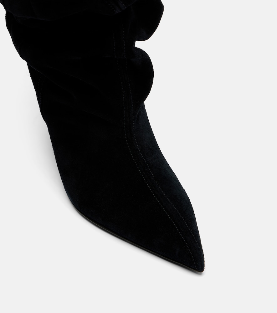 Suede Over-The-Knee Boots