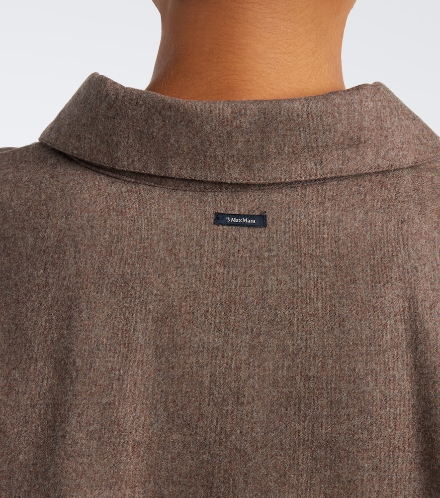 'S Max Mara Wool Flannel Shirt
