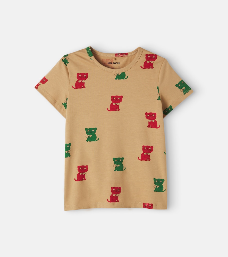 T-Shirt aus einem Baumwollgemisch