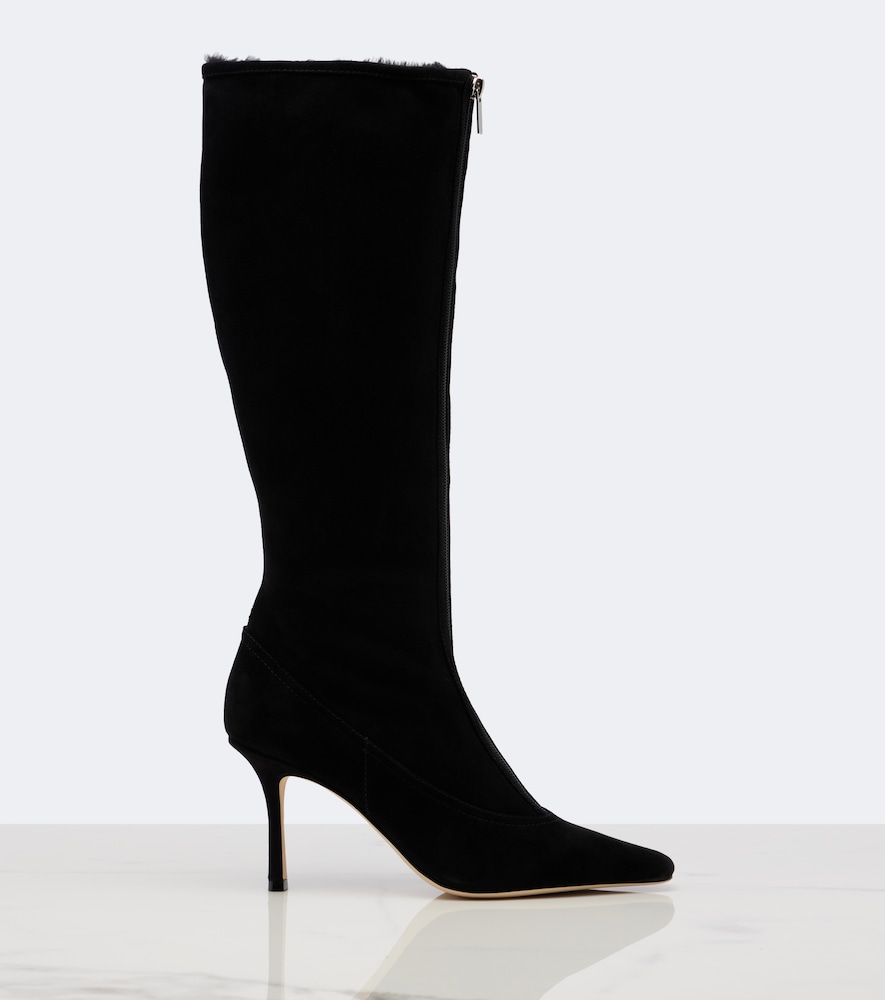 Jozi Shearling-Lined Knee-High Boots