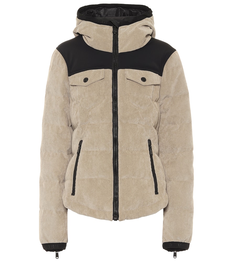 Auburn corduroy down ski jacket by Goldbergh Coshio Online Shop
