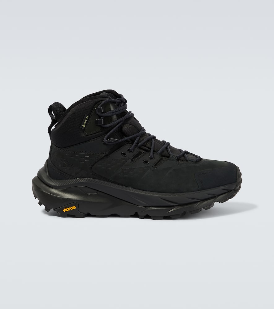 Hoka Kaha High Gtx Running Sneakers In Black / Black