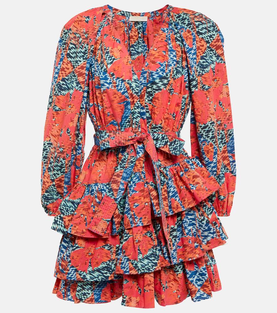 Ulla Johnson Miranda printed cotton poplin minidress