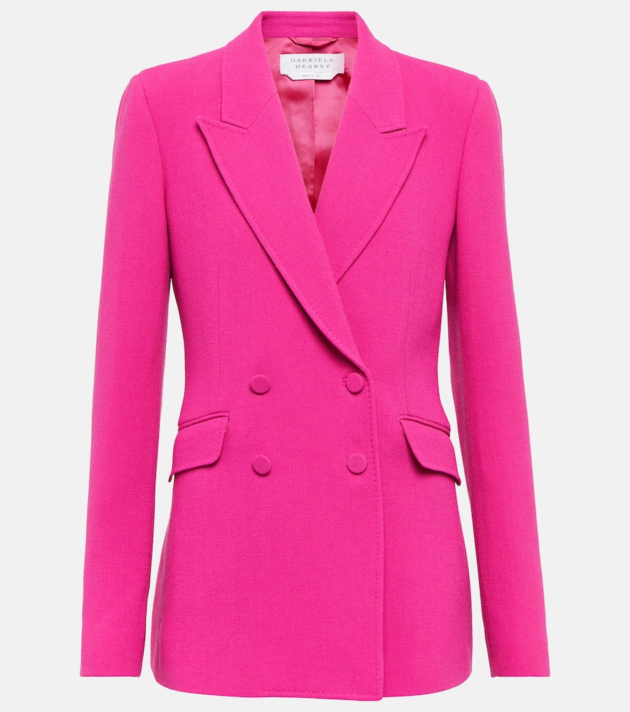 Gabriela Hearst Stephanie wool crêpe blazer