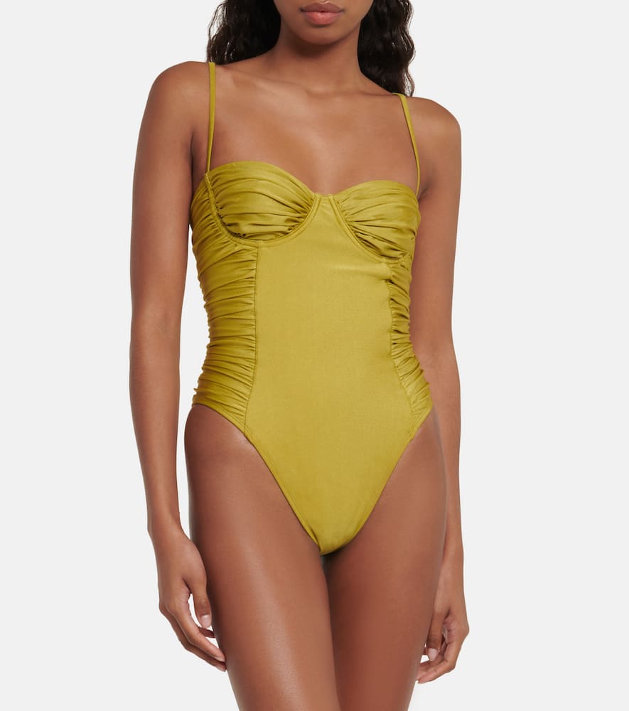 Shop Bananhot Kelly Swimsuit In Pascalo