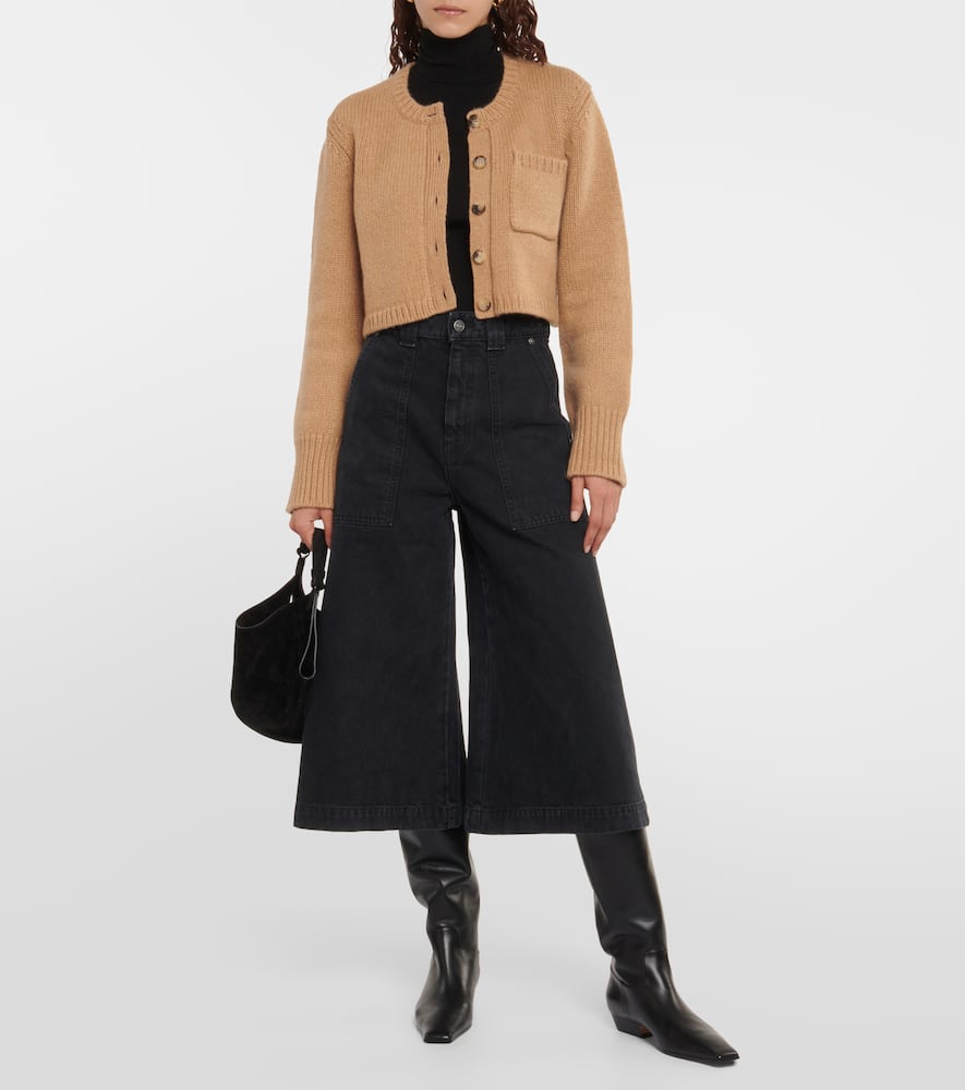 Khaite Lavan Cardigan In Beige