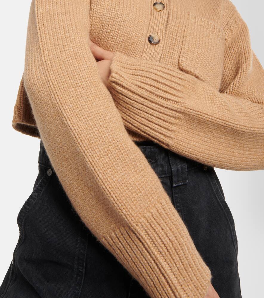Khaite Lavan Cardigan In Beige