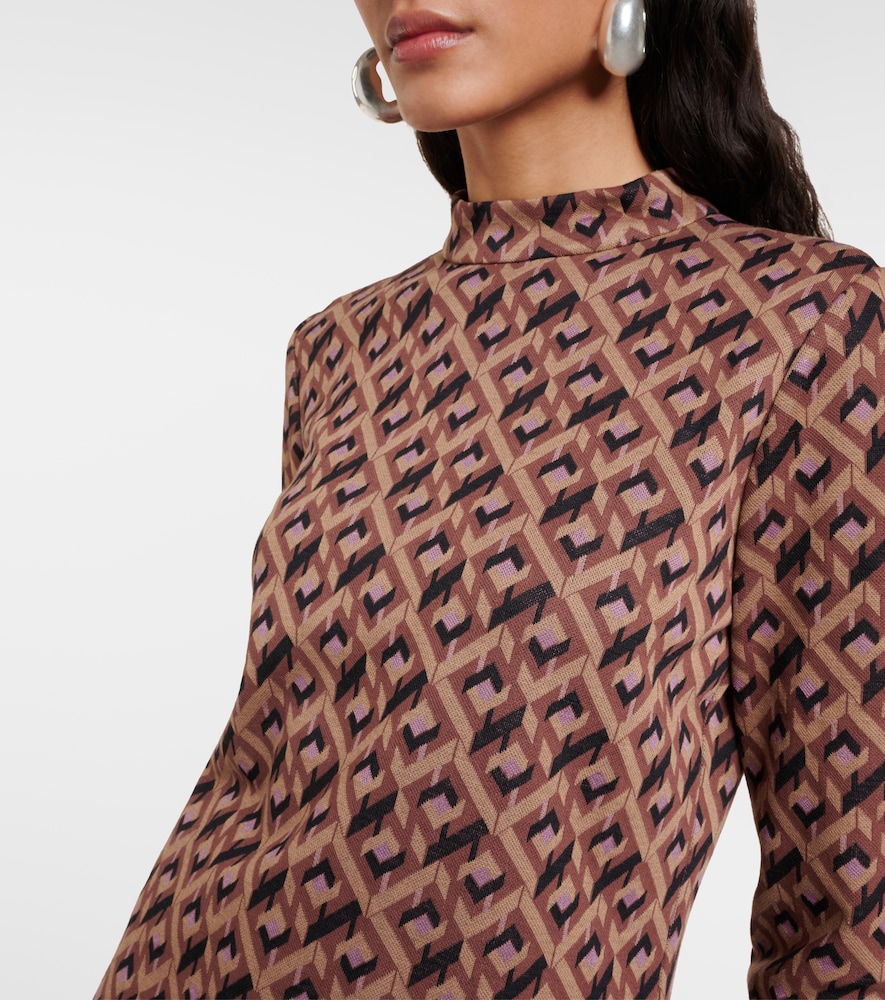  Diane Von Furstenberg Diane Von Furstenberg Top Birdie Estampado 